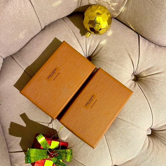 LOUIS VUITTON Gift Boxes (2pc,) New - Picture 1 of 6